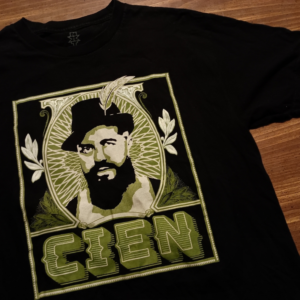 NXT CIEN WRESTLING T-SHIRT - Large // Andrade Almas WWE wrestler tee shirt